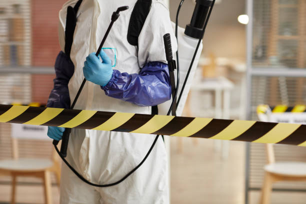 Professional Infectious Disease Decontamination technician working in Phoenix, NY